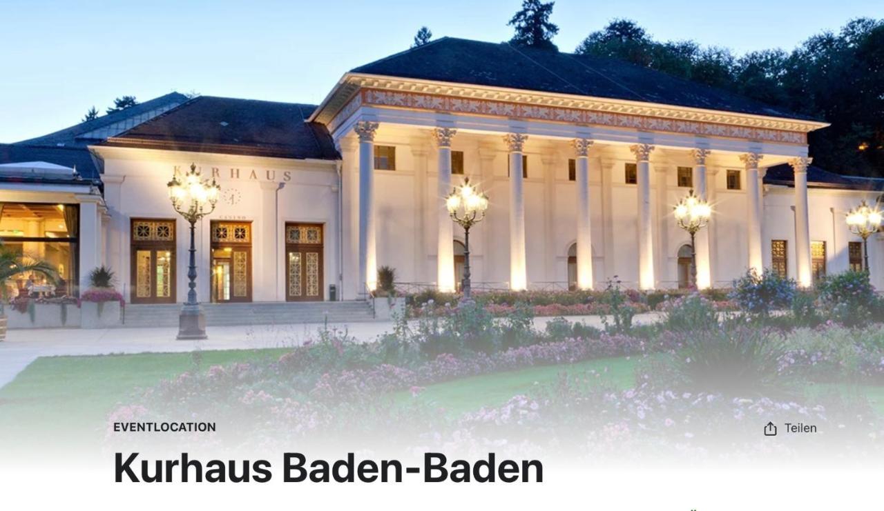 Luxus Apartment Am Fremersberg - Zentral - Mit Sauna & Badewanne Baden-Baden Buitenkant foto
